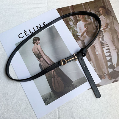 2023. Modni tanki remen za žene od PU kože, uski pojasevi oko struka, podesivi bijeli crni remen za ženske haljine