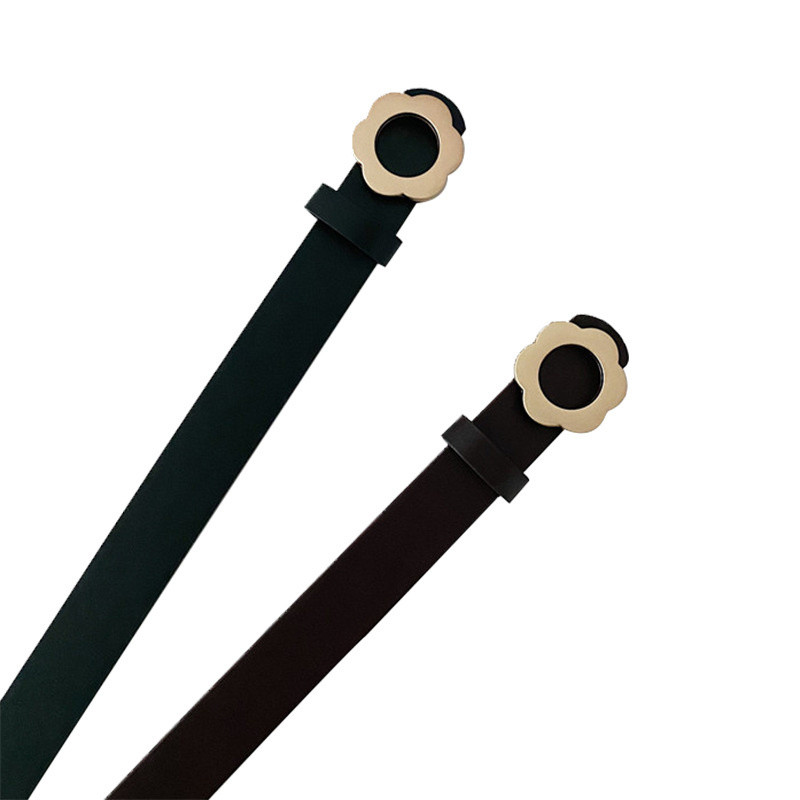 Modni visokokvalitetni ženski remen u obliku cvijeta, ukrasni remen s kopčom, PU kožni remen za žene, svestrani remen za traperice