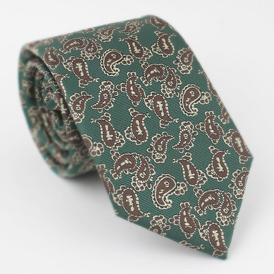 Noutate Cravate de modă pentru bărbați Cravată albastră de 8 cm Cravată în carouri cu dungi pentru bărbați Papion cu cachetele floral Cadou de nuntă