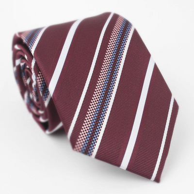 Noutate Cravate de modă pentru bărbați Cravată albastră de 8 cm Cravată în carouri cu dungi pentru bărbați Papion cu cachetele floral Cadou de nuntă