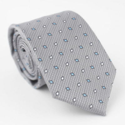 Noutate Cravate de modă pentru bărbați Cravată albastră de 8 cm Cravată în carouri cu dungi pentru bărbați Papion cu cachetele floral Cadou de nuntă