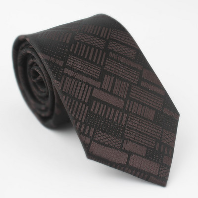 Noutate Cravate de modă pentru bărbați Cravată albastră de 8 cm Cravată în carouri cu dungi pentru bărbați Papion cu cachetele floral Cadou de nuntă