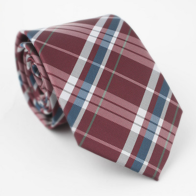 Noutate Cravate de modă pentru bărbați Cravată albastră de 8 cm Cravată în carouri cu dungi pentru bărbați Papion cu cachetele floral Cadou de nuntă