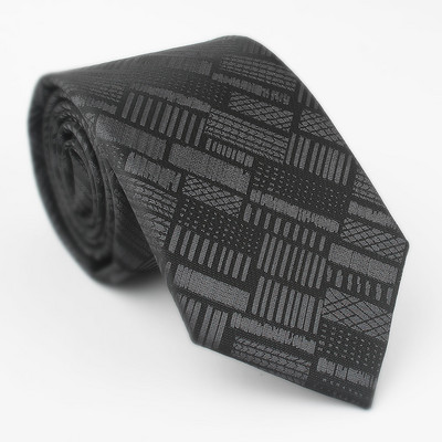 Noutate Cravate de modă pentru bărbați Cravată albastră de 8 cm Cravată în carouri cu dungi pentru bărbați Papion cu cachetele floral Cadou de nuntă