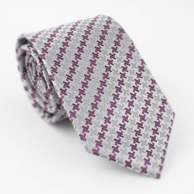 Noutate Cravate de modă pentru bărbați Cravată albastră de 8 cm Cravată în carouri cu dungi pentru bărbați Papion cu cachetele floral Cadou de nuntă