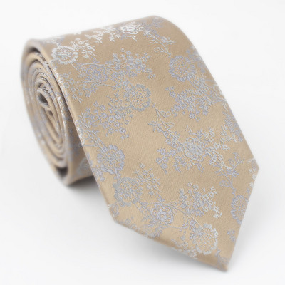 Noutate Cravate de modă pentru bărbați Cravată albastră de 8 cm Cravată în carouri cu dungi pentru bărbați Papion cu cachetele floral Cadou de nuntă