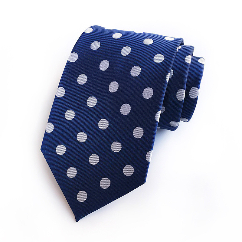 Muška odijela novog stila bitna su kravata Luksuzna plemenita točkasta kravata Kravata za vjenčanje