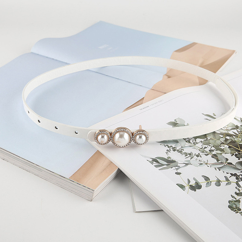 Õhukesed kristallid Pärlid rihm Reguleeritav nahast rihm metallist pandlaga vöörihm kleit seelik vöö peenike rihma kaunistus vöökohtb