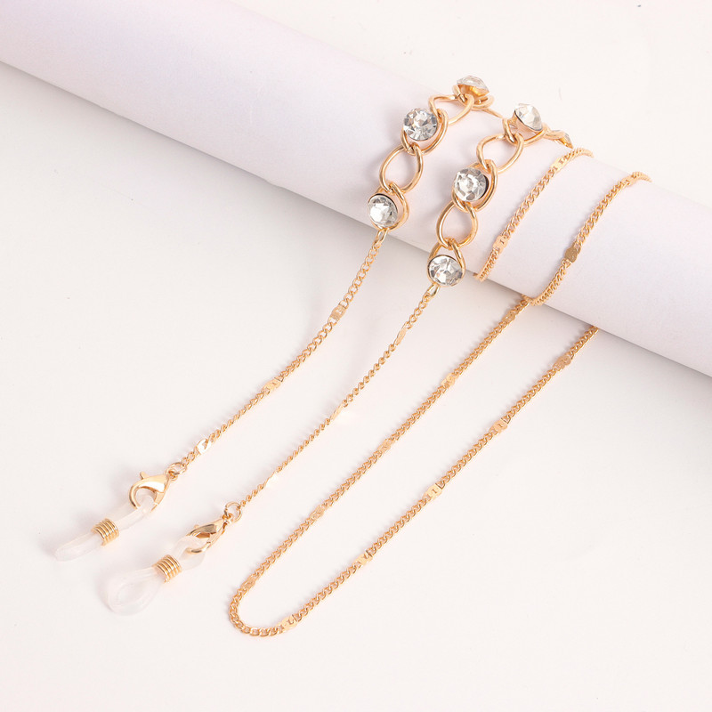 Lanci od legure Vezice za naočale za žene Držač maske Lanci za naočale Vezica Anti-lost Modni nakit 2022. Jednostavno novo