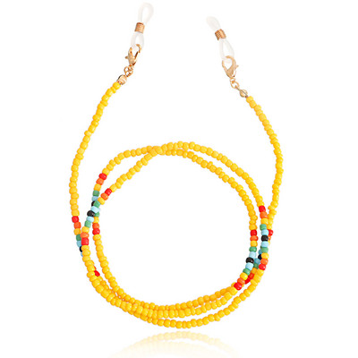 Raznobojne trake za naočale s perlama u obliku sjemenki, trake za žene, držač maske, lančići za naočale, vezica protiv gubitka Modni nakit za 2022. Jednostavan, nov