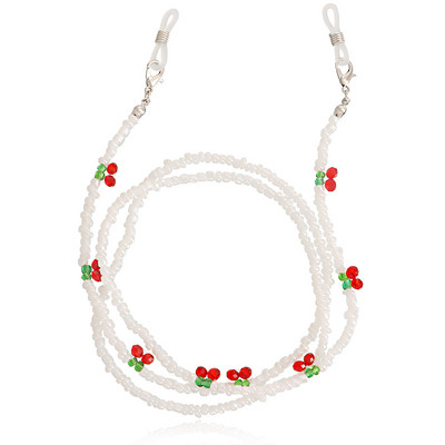 Raznobojne trake za naočale s perlama u obliku sjemenki, trake za žene, držač maske, lančići za naočale, vezica protiv gubitka Modni nakit za 2022. Jednostavan, nov