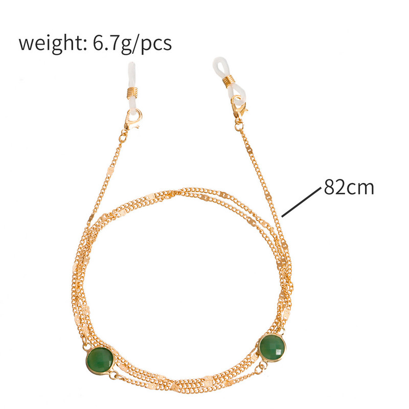 Vezice za naočale od imitacije bisera sa vještačkim dijamantima za žene Držač maske Lanci za naočale Uzice protiv gubitka Modni nakit 2022.