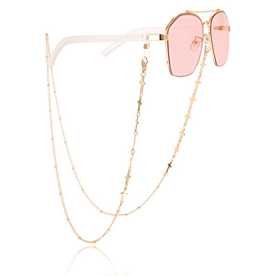 Lanac od legure Geometrijski lančići za naočale Trake za žene Držač maske Lanac za naočale Traka Anti-lost Modni nakit 2022 Novo