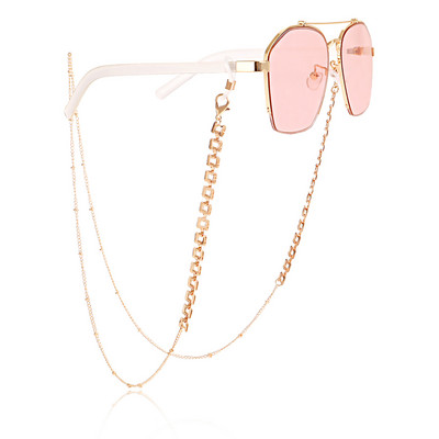 Lanac od legure Geometrijski lančići za naočale Trake za žene Držač maske Lanac za naočale Traka Anti-lost Modni nakit 2022 Novo