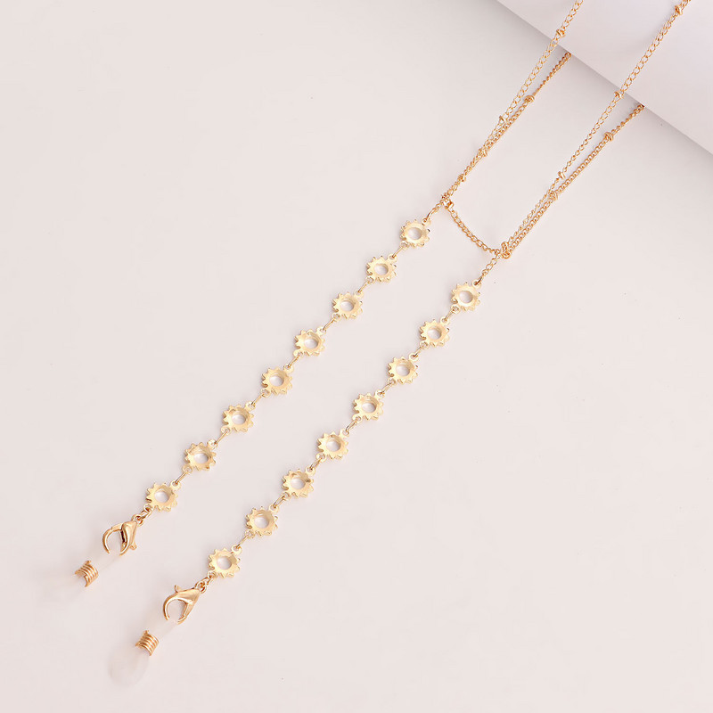 Lanac od legure Geometrijski lančići za naočale Trake za žene Držač maske Lanac za naočale Traka Anti-lost Modni nakit 2022 Novo