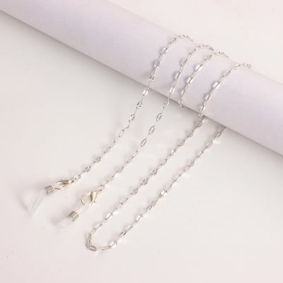 Sulamist lugemisprillid kett päikeseprillid nöörid vabaaja prillide rihm köis maskid kaelakee metallist ketid 2022 moeehted uus