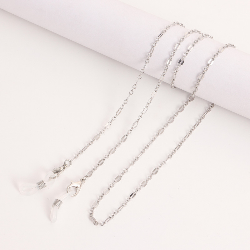 Sulamist lugemisprillid kett päikeseprillid nöörid vabaaja prillide rihm köis maskid kaelakee metallist ketid 2022 moeehted uus