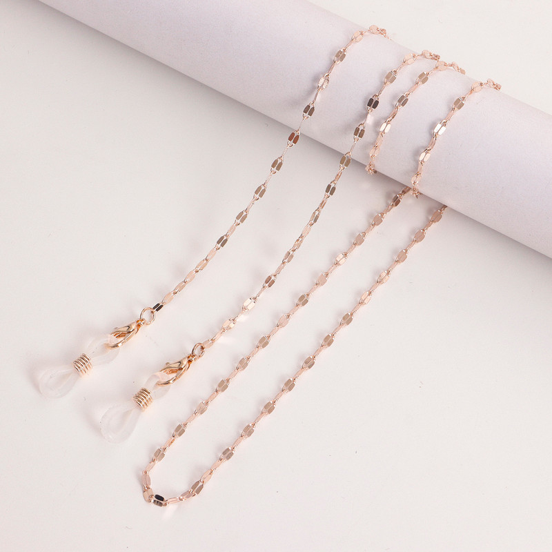 Sulamist lugemisprillid kett päikeseprillid nöörid vabaaja prillide rihm köis maskid kaelakee metallist ketid 2022 moeehted uus