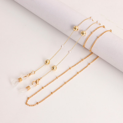 Gonosz Szemutánzat Gyöngyök Kantár Szemüvegek Láncok Napszemüvegek Zsinórok Alkalmi szemüvegszíj Kötél Maszkok Nyaklánc 2022 Divat Ékszerek