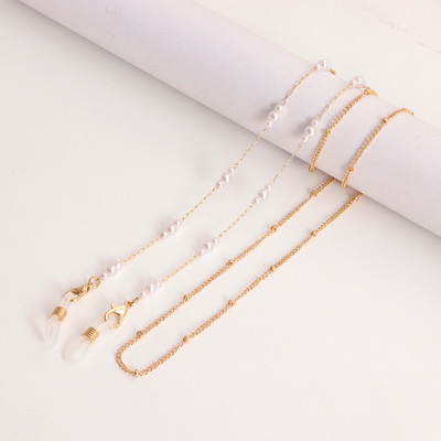 Gonosz Szemutánzat Gyöngyök Kantár Szemüvegek Láncok Napszemüvegek Zsinórok Alkalmi szemüvegszíj Kötél Maszkok Nyaklánc 2022 Divat Ékszerek