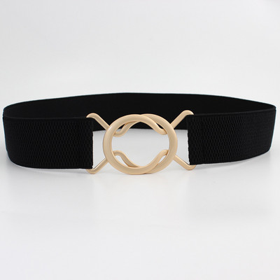 Madingi Suknelių Diržai moterims Paprastas Juosmuo Elastingas Moteriškas Juostelė Apvalia Sagtimi Dekoratyvinis Paltas Megztinis Vakarėlis Diržas su juosta Diržas Dovana