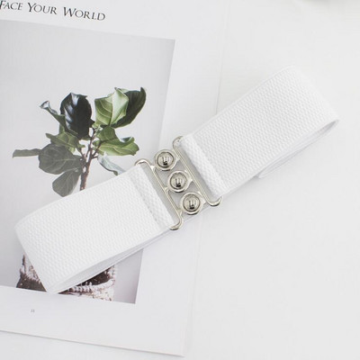 Madingi Suknelių Diržai moterims Paprastas Juosmuo Elastingas Moteriškas Juostelė Apvalia Sagtimi Dekoratyvinis Paltas Megztinis Vakarėlis Diržas su juosta Diržas Dovana