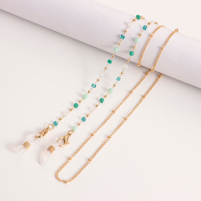 Imitation Pearls Crystal Beads Αλυσίδα Γυαλιά Κορδόνια για Γυναικεία Μάσκα Θήκη Γυαλιά Οράσεως Κορδόνι Anti-Lost 2022 Fashion New