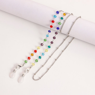 Imitation Pearls Crystal Beads Αλυσίδα Γυαλιά Κορδόνια για Γυναικεία Μάσκα Θήκη Γυαλιά Οράσεως Κορδόνι Anti-Lost 2022 Fashion New