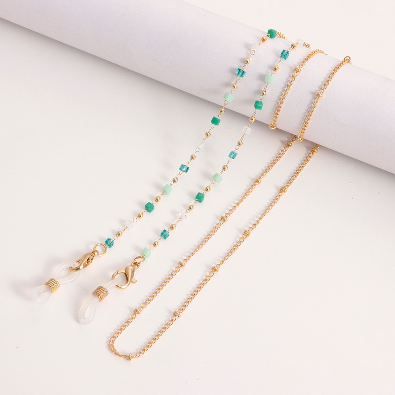 Imitation Pearls Crystal Beads Αλυσίδα Γυαλιά Κορδόνια για Γυναικεία Μάσκα Θήκη Γυαλιά Οράσεως Κορδόνι Anti-Lost 2022 Fashion New