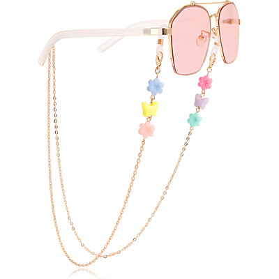 Geometrijski akrilni lančići za naočale Trake za žene Držač maske Anti-lost Lanac za naočale 2022 Modni nakit Ležerno Novo