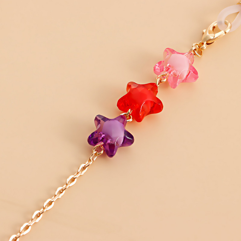 Geometrijski akrilni lančići za naočale Trake za žene Držač maske Anti-lost Lanac za naočale 2022 Modni nakit Ležerno Novo