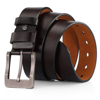 Valódi bőr férfi öv Divat ötvözött övek Csatos luxusmárka farmer övek férfi üzleti öv női öv