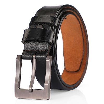 Valódi bőr férfi öv Divat ötvözött övek Csatos luxusmárka farmer övek férfi üzleti öv női öv