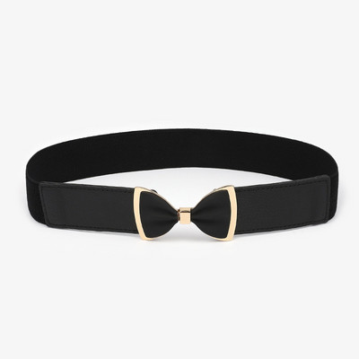 68 cm ženski modni tanki rastezljivi pojas s mašnom za pojas za žene Dodaci za odjeću s brtvom oko struka