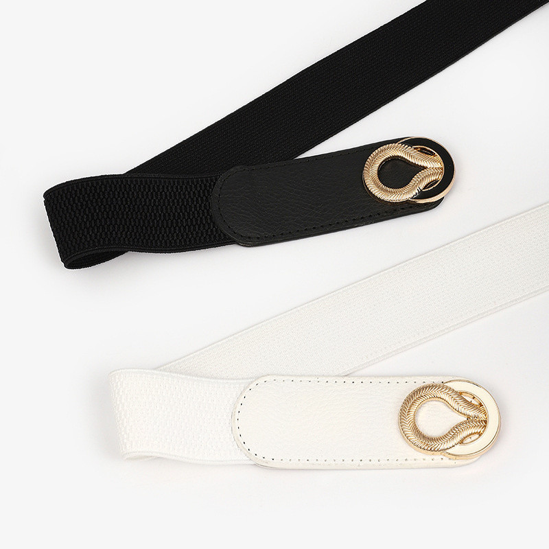 68 cm ženski modni tanki rastezljivi pojas s mašnom za pojas za žene Dodaci za odjeću s brtvom oko struka