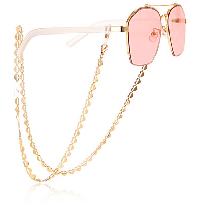 Alloy Star Szív Láncok Szemüvegek Láncok Napszemüvegek Szíjak Maszk Kantár Szemüvegtartó Nyak 2022 Divat Ékszerek Új