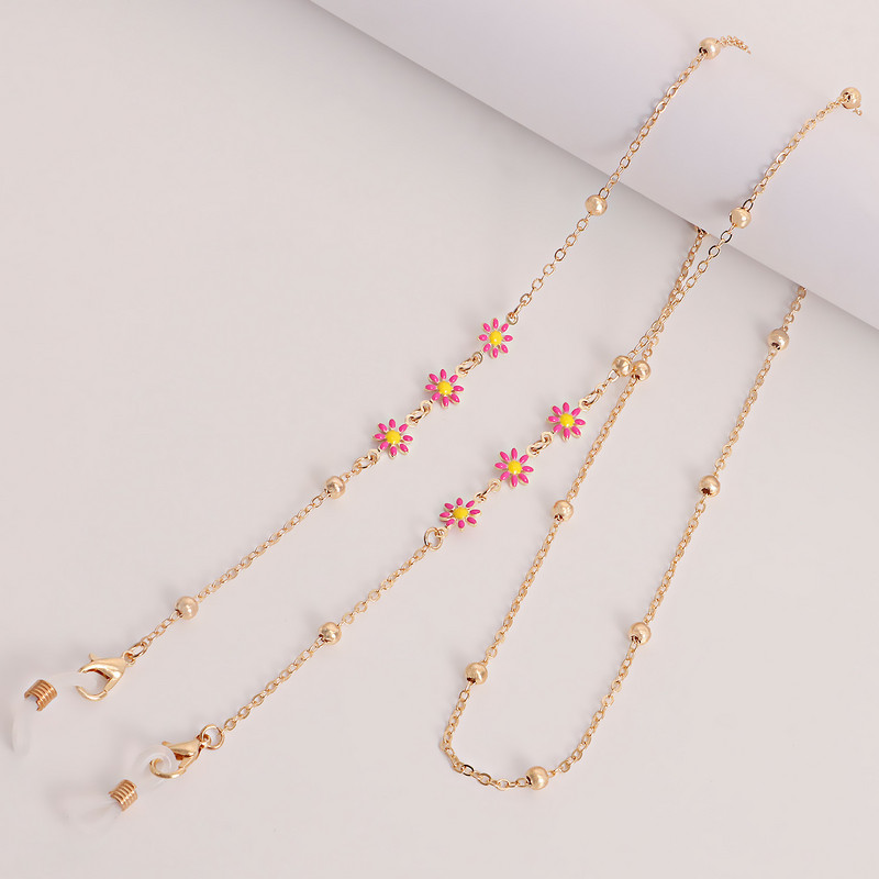 Cvjetovi od legure Lanci za naočale Uzica Maskirane sunčane naočale Lanac za naočale Držač naočala Remen za oko vrata Uže Modni nakit 2022. Novo