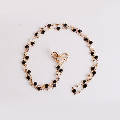 Šareni lančić za sunčane naočale od 74 cm za žene, kristalni privjesak, maska, lančići za naočale, lančići protiv pada, ogrlica, naočale, nakit