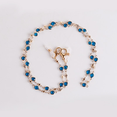 Šareni lančić za sunčane naočale od 74 cm za žene, kristalni privjesak, maska, lančići za naočale, lančići protiv pada, ogrlica, naočale, nakit