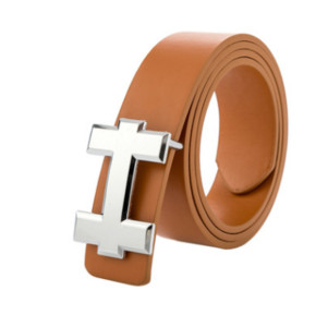 Disainrihmad vabaaja nahast rihm Unisex moevöö jaoks Kuulsa kaubamärgiga H pannal