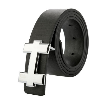 Disainrihmad vabaaja nahast rihm Unisex moevöö jaoks Kuulsa kaubamärgiga H pannal