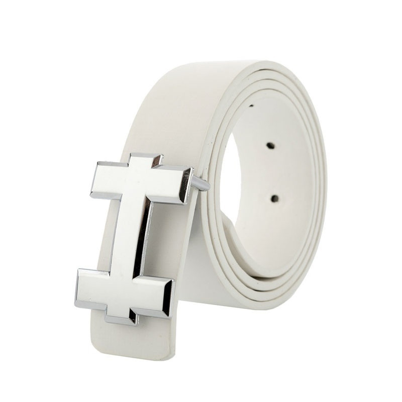 Disainrihmad vabaaja nahast rihm Unisex moevöö jaoks Kuulsa kaubamärgiga H pannal