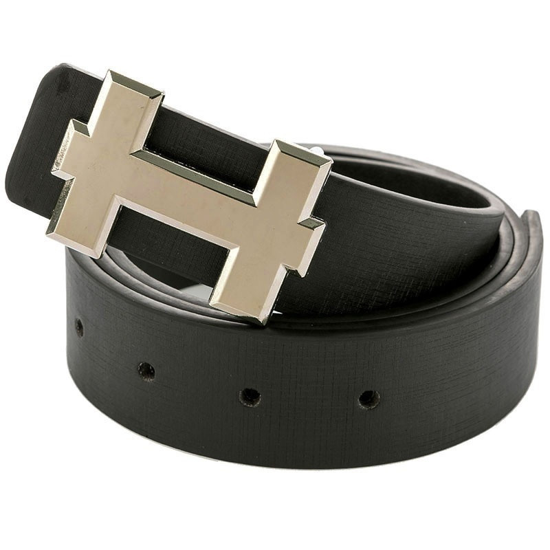Disainrihmad vabaaja nahast rihm Unisex moevöö jaoks Kuulsa kaubamärgiga H pannal