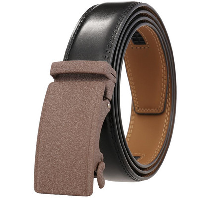 muški kožni remen s automatskom kopčom više boja podesivi Crni remeni od prave kože Goveđa koža za muškarce 3,5 cm širine