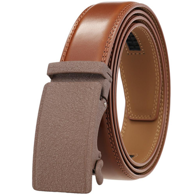 muški kožni remen s automatskom kopčom više boja podesivi Crni remeni od prave kože Goveđa koža za muškarce 3,5 cm širine