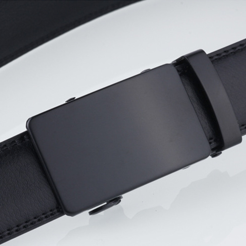 Ανδρική ζώνη χωρίς πόρπες, μεταλλική μάρκα πολυτελείας, αυτόματη αγκράφα, δερμάτινη ζώνη υψηλής ποιότητας για τζιν, ανδρικό παντελόνι, επαγγελματικό casual λουράκι