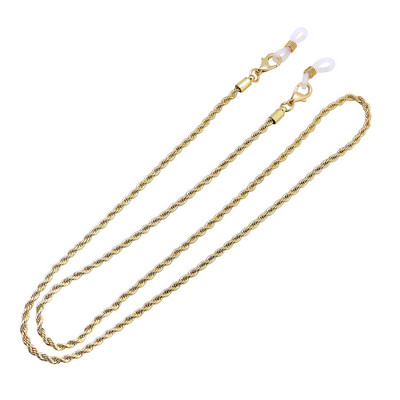 2020, culoare aur roz, punk metal, suport pentru ochelari pentru ochelari, ochelari casual pentru masca, curea pentru gât, accesorii pentru ochelari.