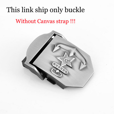 SupSindy platneni remen za muškarce i žene 3D sovjetska mornarica SSSR CCCP metalna kopča remen za traperice vojnički vojnički taktički remeni muški remen