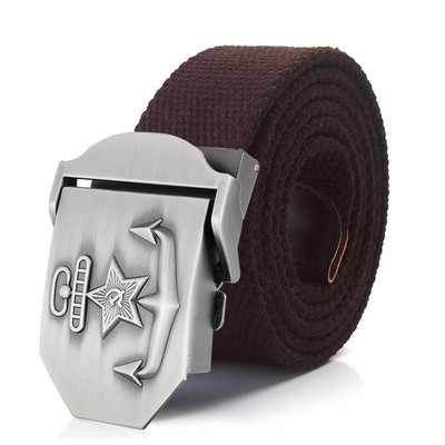 SupSindy platneni remen za muškarce i žene 3D sovjetska mornarica SSSR CCCP metalna kopča remen za traperice vojnički vojnički taktički remeni muški remen