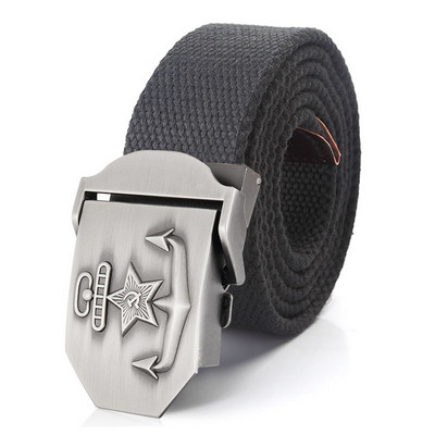 SupSindy platneni remen za muškarce i žene 3D sovjetska mornarica SSSR CCCP metalna kopča remen za traperice vojnički vojnički taktički remeni muški remen